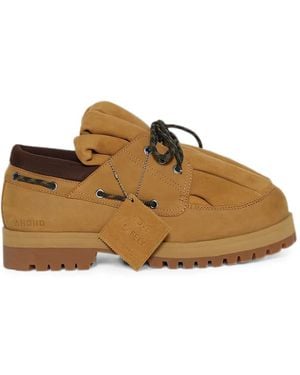 AHDIID Manhattan Lug-Sole Loafers - Brown