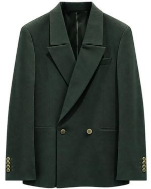Costumein Donatien Single-Breasted Blazer - Green