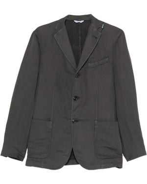Boglioli Single-Breasted Blazer - Grey