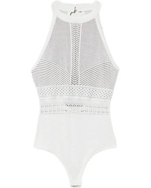 Twinset Gebreide Body - Wit