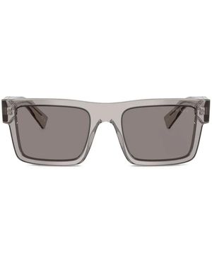 Prada Square-Frame Sunglasses - Grey