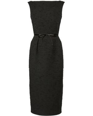 Erdem Pencil Sleeveless Midi Dress - Black