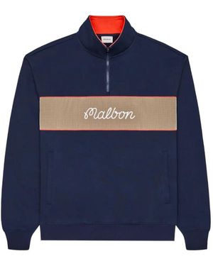 Malbon Golf Torrey Pines Sweatshirt - Blue