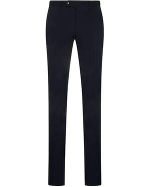 PT Torino Slim-Fit Tailored Trousers - Blue