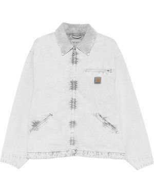 Carhartt Og Detroit Organic-Cotton Jacket - White