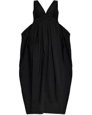 Rohe V-Neck Maxi Dress - Black