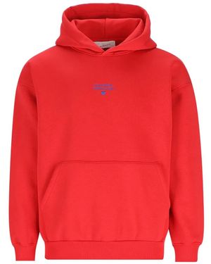 Giada Benincasa Amore Cortina Lover Embroidered-Logo Pouch-Pocket Hoodie