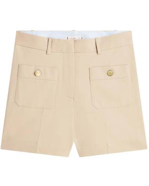 Tommy Hilfiger Buttoned-Pockets Shorts - Natural