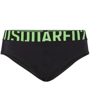 DSquared² ロゴ トランクス水着 - ブラック