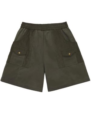 Nicholas Daley Bermudas Con Bolsillo De Parche - Verde