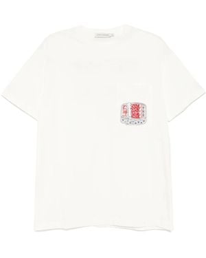Joshua Sanders Embroidered T-Shirt - White