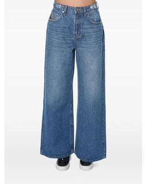 One Teaspoon Love Machines Wide-Leg Jeans - Blue