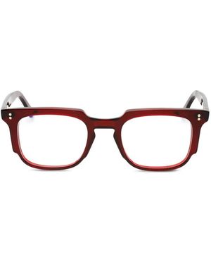 Cutler and Gross Rectangle-Frame Glasses - Multicolor