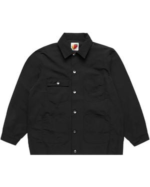 Sky High Farm Nylon Chore Coat - Black