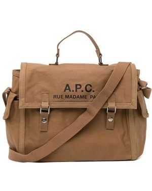 A.P.C. Recuperation Satchel - Brown