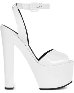 Giuseppe Zanotti Tarifa Platform Sandals - White