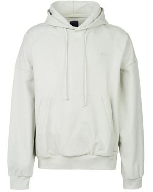 Juun.J Print-detail Hoodie - White