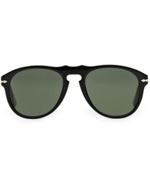 Persol 649 Pilot-Frame Sunglasses - Green