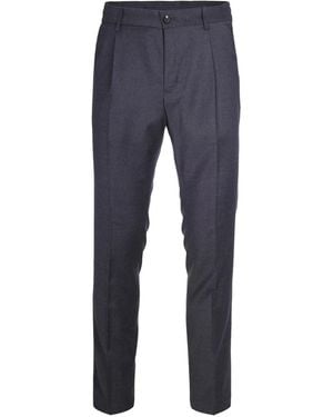 L.B.M. 1911 Geknöpfte Hose - Blau