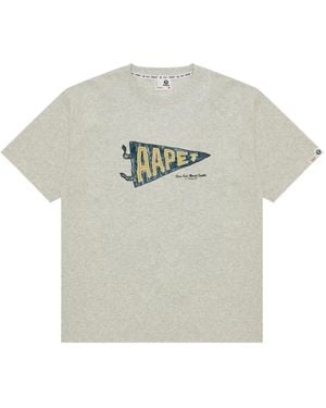 Aape By A Bathing Ape Cotton T-Shirt - Grey