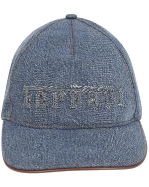 Ferrari Denim baseball cap - Azul