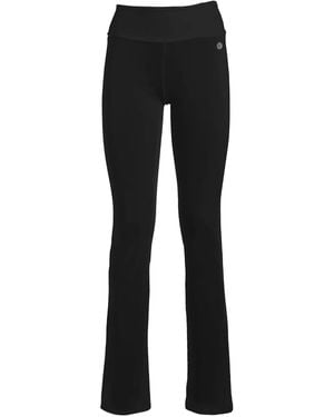 Deha Elastic-Waistband Pants - Black