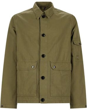 Paul Smith Button-Up Utility Jacket - Green