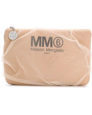 MM6 by Maison Margiela Tulle Clutch Bag - Multicolour