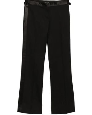 Tom Ford Gestreepte Broek - Zwart