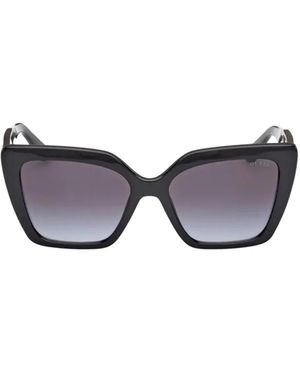 GUESS EYEWEAR Crystal-Embellished Sunglasses - Grey