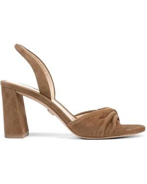 Veronica Beard Tullia Twisted Tullia Sandals - Metallic