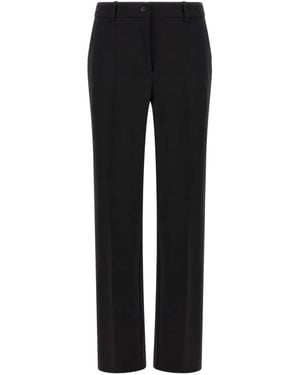 P.A.R.O.S.H. Liliuxy26 Straight-Leg Trousers - Black