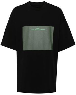 OAMC Arte オーガニックコットン Tシャツ - ブラック