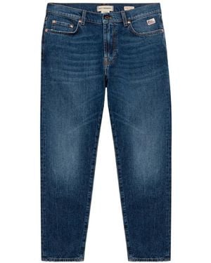 Roy Rogers Dapper Logo-Patch Jeans - Blue