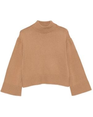 Ralph Lauren Sharad High-Neck Jumper - Natural