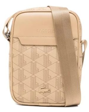 Lacoste The Blend Messenger Bag - Natural