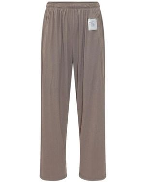 Satisfy Pantalones De Chándal Space-O Con Perforaciones - Gris
