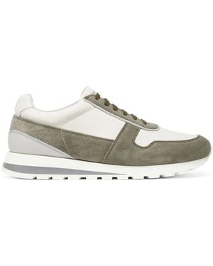 Brunello Cucinelli カラーブロック パネル スニーカー - マルチカラー