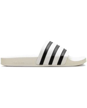 adidas X Fear Of God Athletics Claquettes Adilette Cream - Blanc
