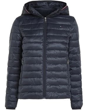 Tommy Hilfiger Hooded Padded Jacket - Blue