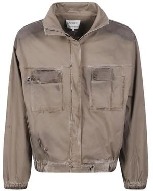 Carrera Distressed Barrau Jacket - Brown
