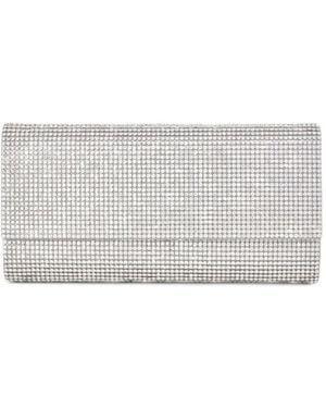 Judith Leiber Embellished Clutch Bag - Grey