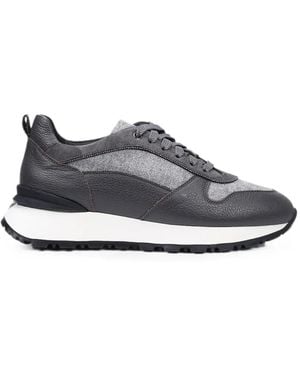 Doucal's Sneakers Mit Einsätzen - Weiß