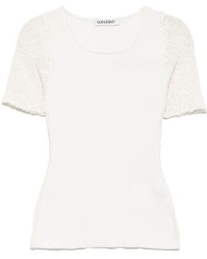 Our Legacy Inverse Top - White