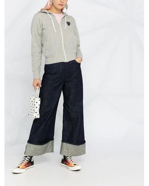 COMME DES GARÇONS PLAY ハート パーカー - グレー
