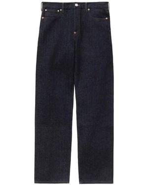 KENZO Tulip Straight-Fit Jeans - Blue