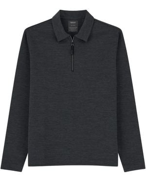 BOGGI Quarter-Zip Sweatshirt - Blue