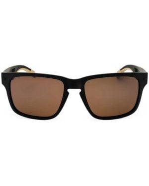 BOSS Rectangle-Frame Sunglasses - Black