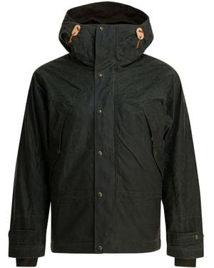 Ceccarelli Panelled Hooded Jacket - Black