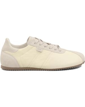 Ami Paris Soft Lace-up Trainers - White